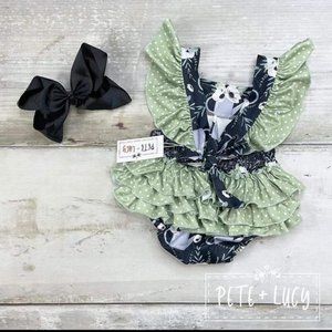 Garden Bliss Infant Romper